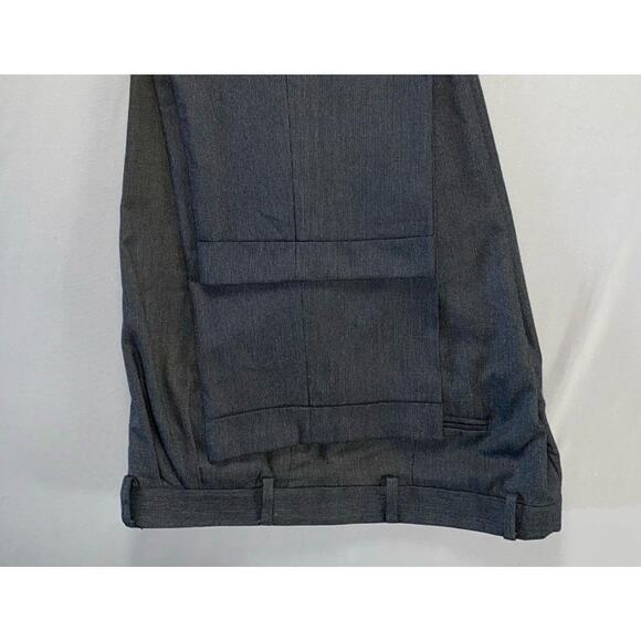 Ralph Lauren Washable Pleated/Cuffed Dress Pants, Slacks. Houndstooth, 36X30 EUC - Picture 3 of 9